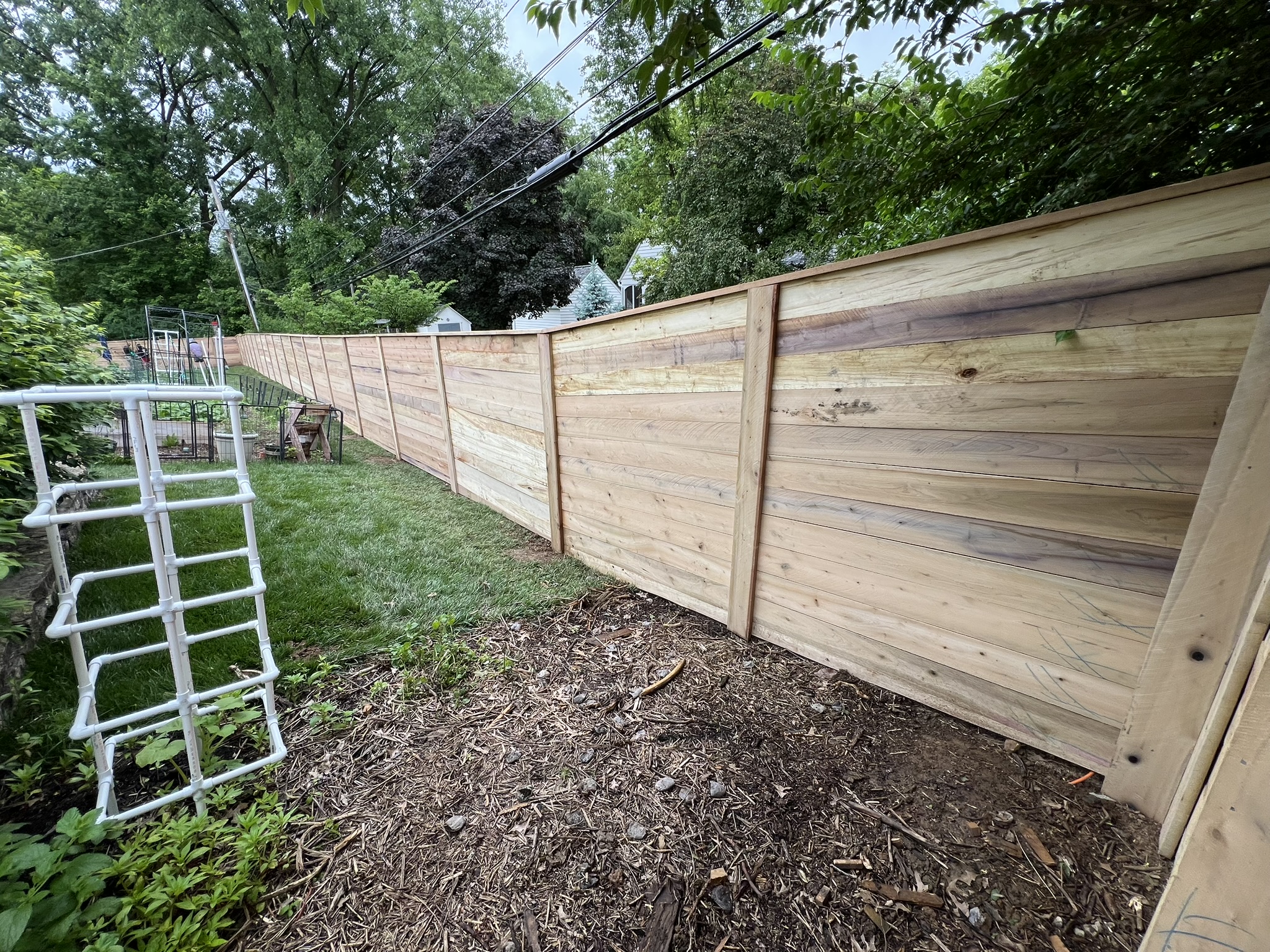 Fence installation by Freedom Fence LLC